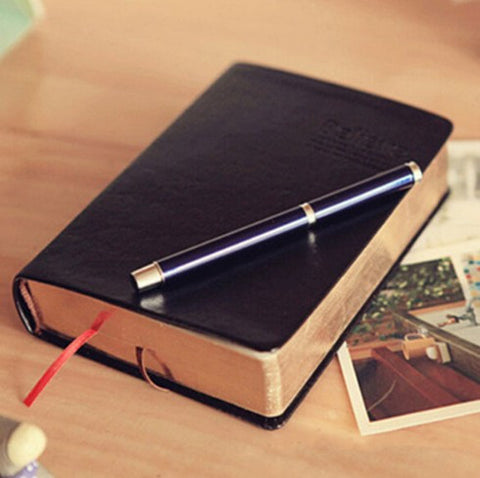 Vintage Leather Planner Book