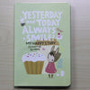 Cute Notebook Red Hat Girl Agenda Week Plan